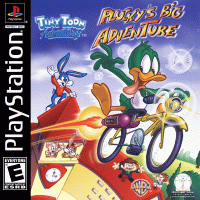 Tiny Toon Adventures Plucky's Big Adventure PAL Playstation  box art